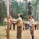 20.Opusczenie flagi obóz Piekło (3 sierpnia 1990)