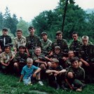 11.Po niedzielnej Mszy Św. przed kościołem w Banicy (1995)