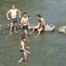 63.2006 - Bieszczady - Beskid Niski - Terka, kąpiel na szlaku (2006)