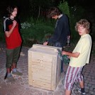 24.2004 - Ostrów Lubelski  - przygotowania, budowa skrzyni drużyny w Sku (2004)