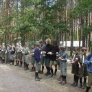 75.2004 - Ostrów Lubelski - kontrola menażek przed obiadem (2004)