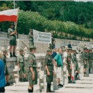 43.Monte Cassino - przy grobach (13 sierpnia 2000)