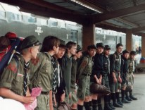 Powrót z obozu - Dworzec PKP Skarżysko-Kamienna