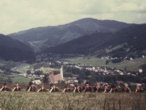 Czarni na tle Krościenka