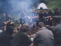 Komańcza - ognisko
