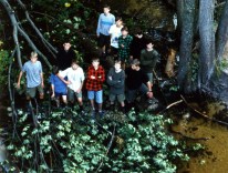 1996.07.23 - Bieszczady-Roztocze, przy zaporze w Górecku