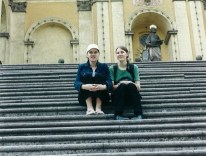 2002.07 - Ścinawka Dolna - obóz ŚHH-ek Jodła - w Pradze na wycieczce