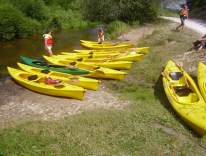 Kajakiem po Nidzie...