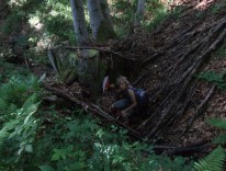 2006 - Bieszczady - Beskid Niski - Dołżyca, INO (rozstawianie)