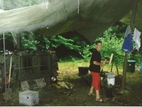 2002.07.12-27 - Momoty - Kuchnia obozowa 