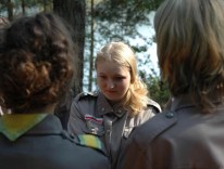 Zbiórka wędrowniczek - w kręgu