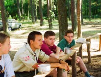 1998 - Wiosna - weterani na obozie:-)