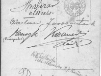 Podpisy na zdjęciu ze Staszowa 1918