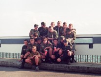 1996.07.08-25 - Bieszczady-Roztocze, 1 SDH-y na Zaporze Solińskiej