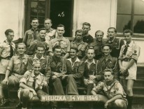 1949.08.14 - Obóz dookoła Polski  - Wieliczka