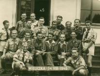 1949.08.14 - Obóz dookoła Polski  - Wieliczka