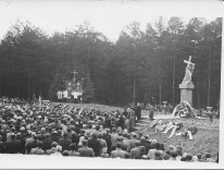 Poświecenie pomnika na Borze - Masza Święta