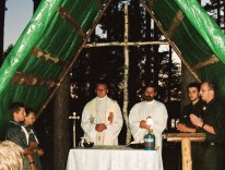 2003.07.03-20 - Obóz Męcikał, Msza obozowa 