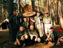2003.07.20 - Obóz Męcikał, wymiana turnusów (obozów) 