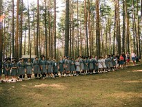 2003.07.20 - Obóz Męcikał, wymiana turnusów (obozów) 