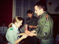 1998.02.21 - Szyszak. Kominek - rozdanie dyplomów.