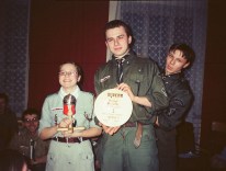 1998.02.21 - Szyszak. Kominek - rozdanie dyplomów.