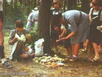 Zlot Bratnich Drużyn na Rejowie - 1983