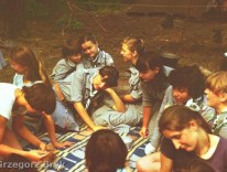 Zlot Bratnich Drużyn na Rejowie - 1983