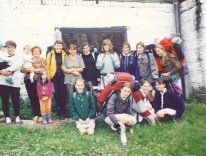 Obóz wędrowny 1 SDH-ek Beskid Śląski i Żywiecki, 1996r.
