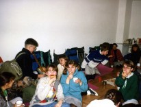 1994.12.10-11 - Zimowa pielgrzymka do Częstochowy (na noclegu)