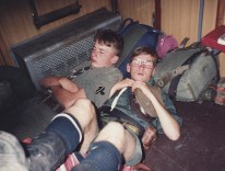 1994.07.30 - 08.02 - Uroczystości 50-tej rocznicy wybuchu Powstania Warszawskiego - w pociągu do Warszawy
