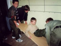 Akcja ratunkowa - ćwiczenia z samarytanki