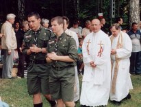 Msza św. na polanie wykusowej