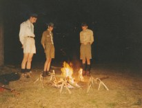 Przyrzeczenie harcerskie dh Huberta Biegaja