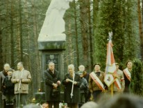 Msza Święta Bór 1990